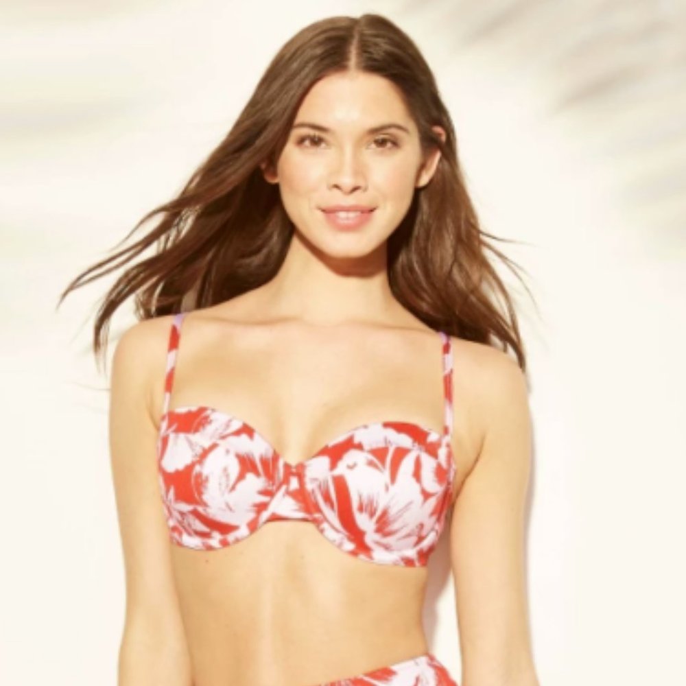Shade & Shore Halter Bikini Top Vacay Light Lift